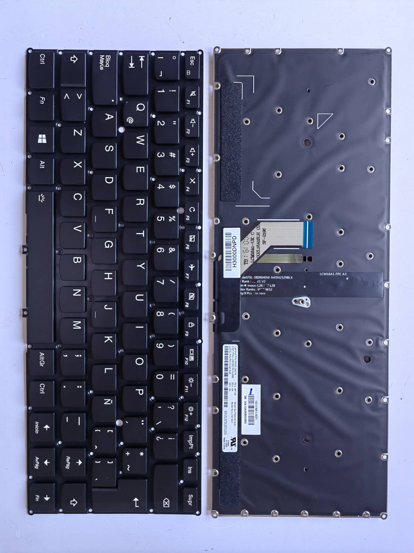 Picture of New Replacement Laptop Keyboard For LENOVO YOGA910-13 BLACK Backlit LA Layout